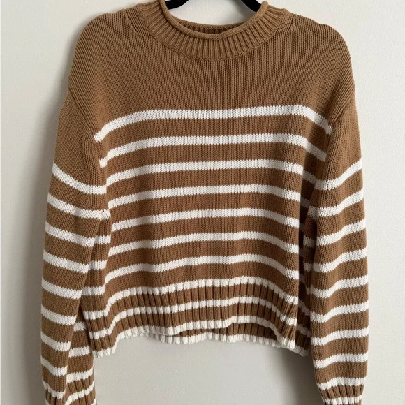 NWT J. Crew Rollneck Striped Sweater size Medium - Picture 3 of 11